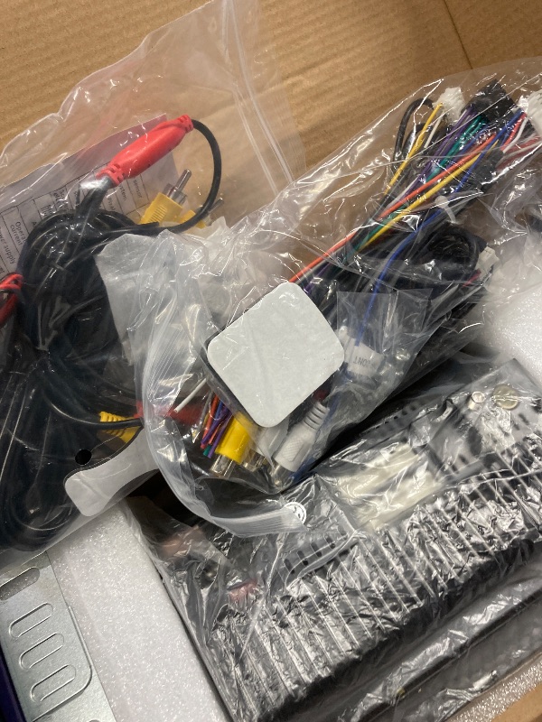 Photo 1 of [8 Core 4+64GB] Android 15 Double Din Car Stereo with Wireless Carplay Android Auto, 9 Inch HD Touchscreen Car Radio with GPS WiFi Bluetooth5.0 FM/RDS 32EQ DSP 59UI Backup Camera MIC