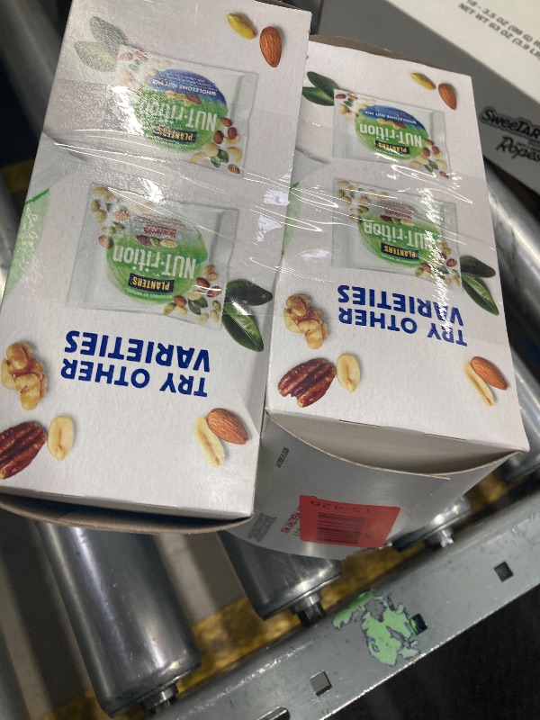 Photo 1 of (4 pack) PLANTERS NUT-RITION Heart Healthy Nut Mix, Shelf Stable, Plant Based Protein, 1 oz Plastic Package (7 Count)