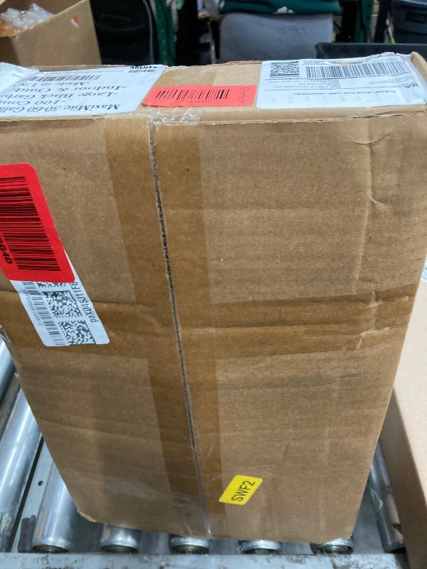 Photo 1 of 100 Count 55-60 Gallon Trash Bags, Sturdy & Tear-Resistant Commercial Can Liners 55 Gallon, Large Garbage Bags, Large Black Trash Bags for Commercial, Lawn and Leaf Bags