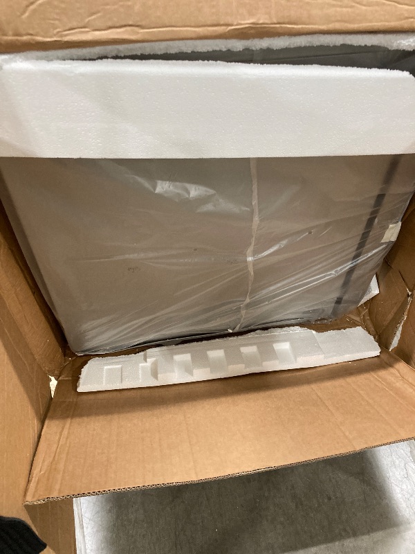 Photo 1 of ****Door will not close properly***West Bend Apartment Refrigerator Freestanding Dual Door Design Fridge with Top Freezer, Adjustable Electronic Controls and Frost Free Defrost, for Condo, House, Small Kitchen Use, 14.3-Cu.Ft, Metallic