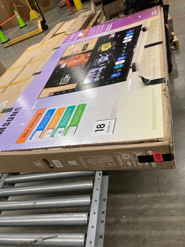 Photo 1 of  NO RETURNS ACCEPTED
Samsung 75-Inch Class Crystal UHD U8000F 4K Smart TV (2025 Model) Endless Free Content, Crystal Processor 4K, MetalStream Design, Knox Security, Alexa Built-in