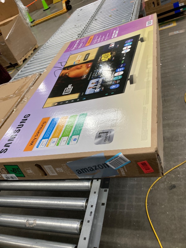 Photo 1 of  NO RETURNS ACCEPTED
  Samsung 55-Inch Class Crystal UHD U8000F 4K Smart TV (2025 Model) Endless Free Content, Crystal Processor 4K, MetalStream Design, Knox Security, Compatible with Alexa