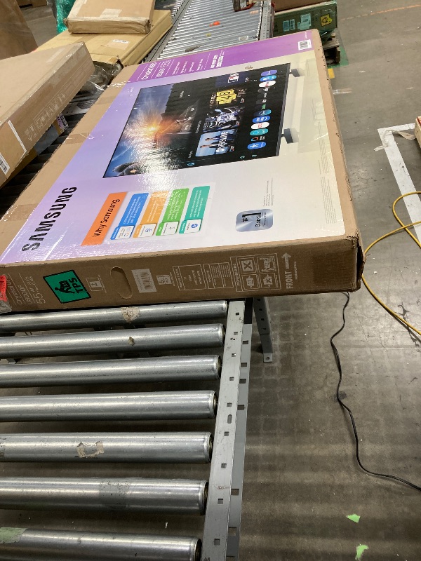 Photo 1 of  NO RETURNS ACCEPTED
Samsung 55-Inch Class Crystal UHD U8000F 4K Smart TV (2025 Model) Endless Free Content, Crystal Processor 4K, MetalStream Design, Knox Security, Compatible with Alexa