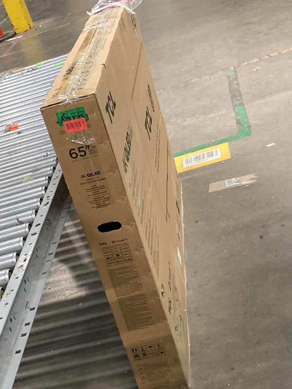 Photo 1 of Returns are not accepted
TCL 65 Inch Class T7 Series | 4K QLED HDR | 65T7, 2025 Model | 120HZ-144HZ High Brightness Smart Google TV Dolby Atmos Audio | Voice Remote Alexa Gaming Streaming Television