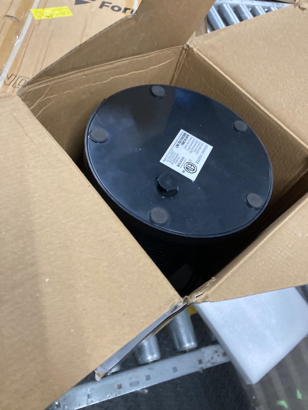 Photo 1 of 1500W Space Heater, Portable Electric Heater Heat Up 200 Square Feet for Indoor Use Office Garage, Rapid PTC Ceramic Heating with Remote, Digital Thermostat, 24H Timer, Multiple Safety Protection