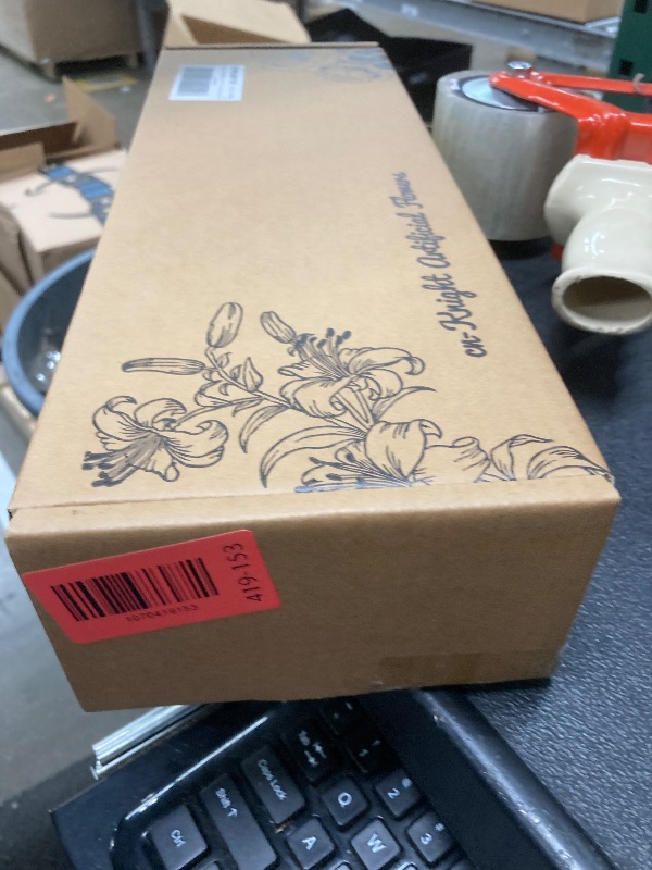 Photo 1 of ***VASE NOT INCLUDED***cn-Knight 2pcs Boho Style Artificial Flower Bouquets,17 Inch Bohemian Style Fall Flower Wedding Bouquets for Bridal Bridesmaid,Rustic Home Décor Centerpiece(Champagne Color Scheme)***VASE NOT INCLUDED***