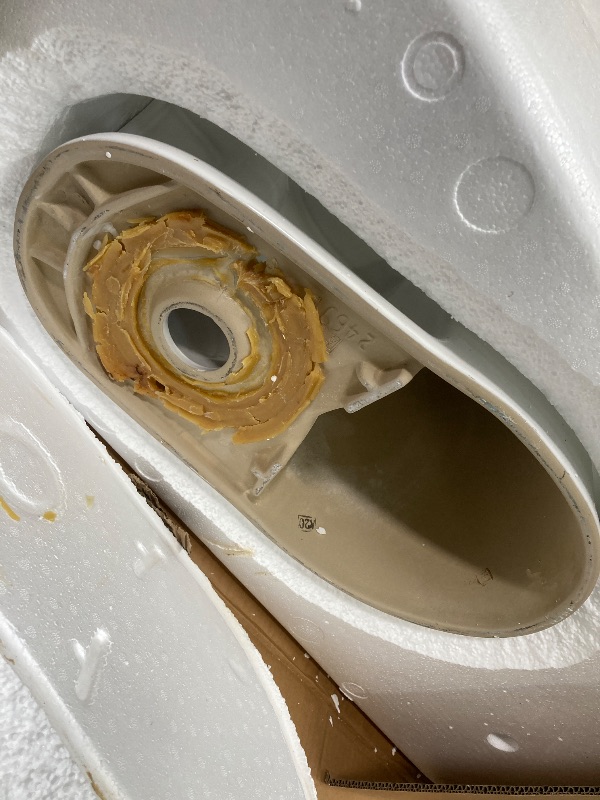 Photo 1 of *Water damaged box?* Two-Piece Toilets for Bathrooms, Extra Tall Toilet with 21" Height, Elongated with Soft Close Seat, Power Flush 1.28 GPF