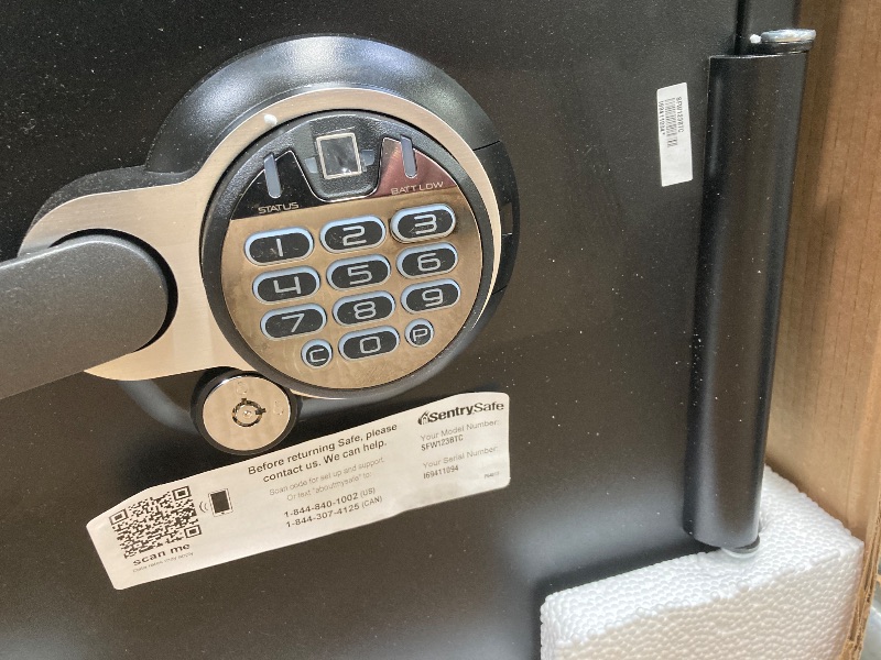 Photo 1 of *Locked/Missing keys?* Sentry Safe with Digital Key Pad