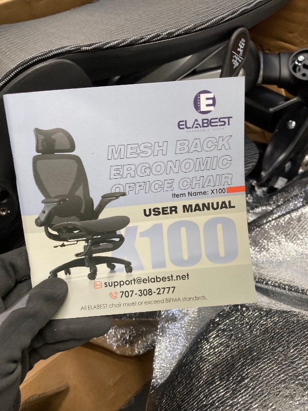 Photo 1 of *Scratches* Elabest Ergonomic office chair