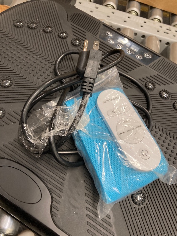 Photo 1 of *Something is broken?/Broken pieces* FLYBIRD Vibration Plate, Whole Body Workout Vibration Fitness Platform for Lymphatic Drainage, with 2 Resistance Bands
