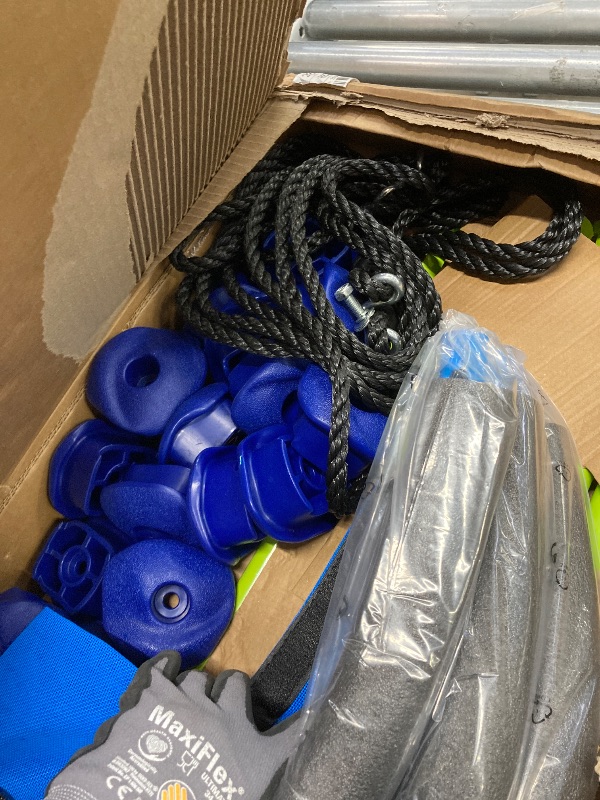 Photo 1 of 10FT Climbing Dome with Swing Set, Kids Dome Climber Jungle Gym Outdoor Play Toddler Play Set for Ages 3-10, Supports up to 880lbs
