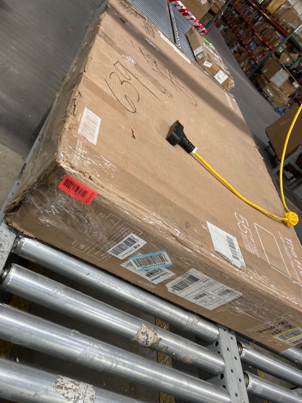 Photo 1 of *PARTS ONLY / NO RETUNS* SAMSUNG 55-Inch Class QLED 4K LS03D The Frame Series Quantum HDR Smart TV w/Dolby Atmos, Art Mode, Anti-Reflection, Customizable Frame, Slim Fit Wall Mount with Alexa Built-in (QN55LS03D, 2024 Model)