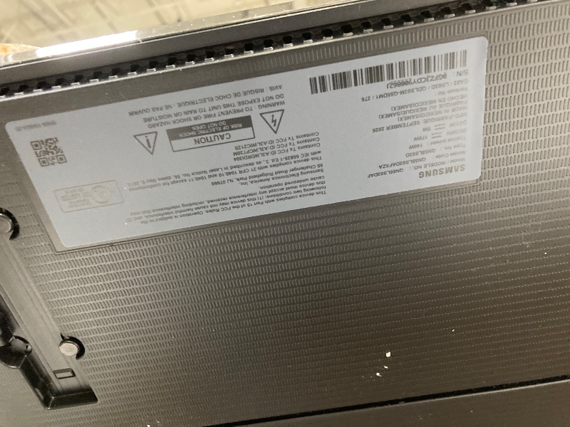 Photo 1 of *PARTS ONLY / NO RETUNS* SAMSUNG 55-Inch Class QLED 4K LS03D The Frame Series Quantum HDR Smart TV w/Dolby Atmos, Art Mode, Anti-Reflection, Customizable Frame, Slim Fit Wall Mount with Alexa Built-in (QN55LS03D, 2024 Model)