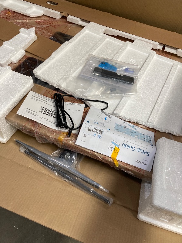 Photo 1 of *PARTS ONLY / NO RETURNS* Sony BRAVIA 5 65 Inch TV, Mini LED, 4K Smart Google TV, XR Processor with AI Technology,120hz Television with Dolby Vision/Atmos, Exclusive Features for PlayStation®5, K-65XR50, 2025 Model