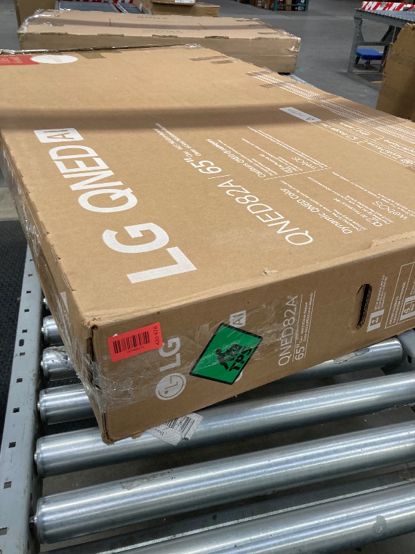 Photo 1 of *PARTS ONLY / NO RETURNS* LG 65-Inch Class QNED QNED82A Series Smart TV w/AI Sound, HDR10, 4K Super Upscaling, Filmmaker Mode, Wow Orchestra, Alexa Built-in (65QNED82AUA, 2025)