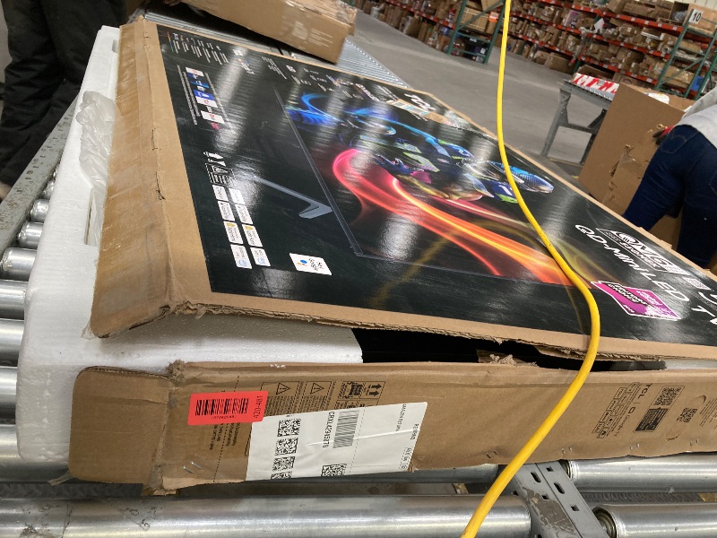 Photo 1 of **BROKEN SCREEN/PARTS ONLY/NO RETURNS OR REFUNDS***TCL 55 Inch Class QM6K Series | Mini LED QLED 4K HDR | 55QM6K, 2025 Model | 120HZ-144HZ High Brightness Smart Google TV Dolby Atmos Onkyo Audio | Voice Remote Alexa Gaming Streaming Television