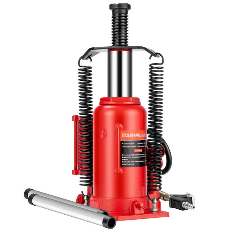 Photo 1 of *Used/Dirty/Rust?* VIVOHOME Pneumatic Air Hydraulic Bottle Jack with Manual Hand Pump 20 Ton Heavy Duty Auto Truck Travel Trailer Repair Lift Red
