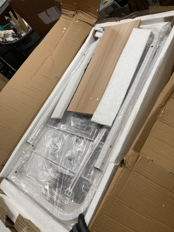 Photo 1 of *Damaged box* Ktaxon Baker's Rack, 5-Tier Microwave Oven Stand, Kitchen Utility Cart Island Coffee Bar with Hutch, Kitchen Storage Shelf Shelving Unit Organizer with Drain Basket, Spice Rack & 10 Hooks