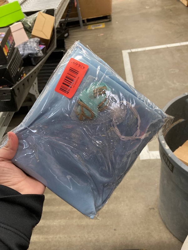 Photo 1 of ******* 2 PACK ******Silky Touch Chiffon Table Runner Set - 29" x 120", Elegant Light Blue Runner, Perfect for Halloween, Christmas, Weddings & Events