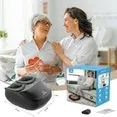 View 1 of **onlyn part *Foot Massager with Heat, Comfier Shiatsu Foot Massage Machine with Remote for Plantar Fasciitis, Neuropathy, Circulation, Max Size 13, Black, Gifts