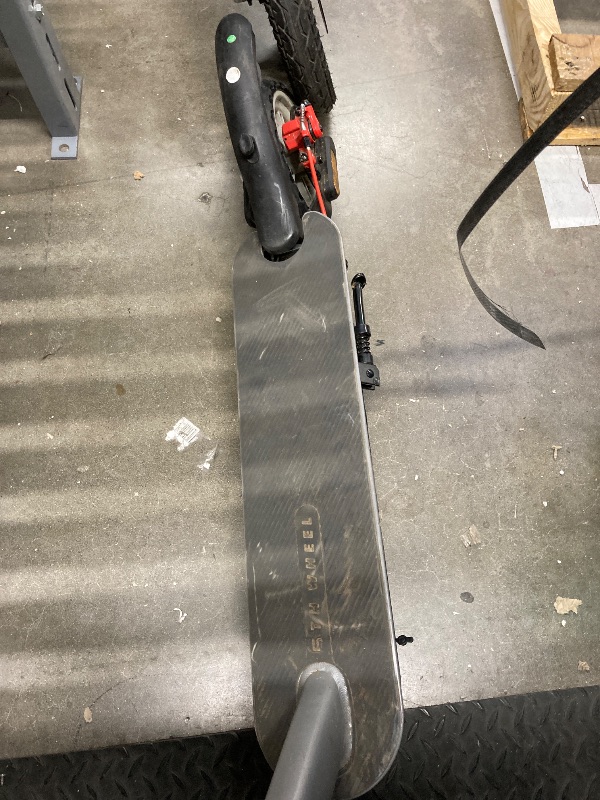View 3 of **NEEDS CHARGER**
Electric Scooter - 8.5"/10''/14'' Solid Tires, 350W/500W Motor, Up to 19/22MPH& 16/21/23/24Miles Long-Range Portable Commuting Scooter for Adults with Double Braking System, App