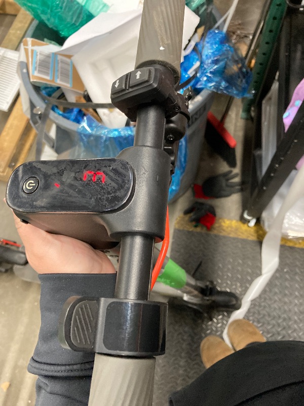 View 2 of **NEEDS CHARGER**
Electric Scooter - 8.5"/10''/14'' Solid Tires, 350W/500W Motor, Up to 19/22MPH& 16/21/23/24Miles Long-Range Portable Commuting Scooter for Adults with Double Braking System, App