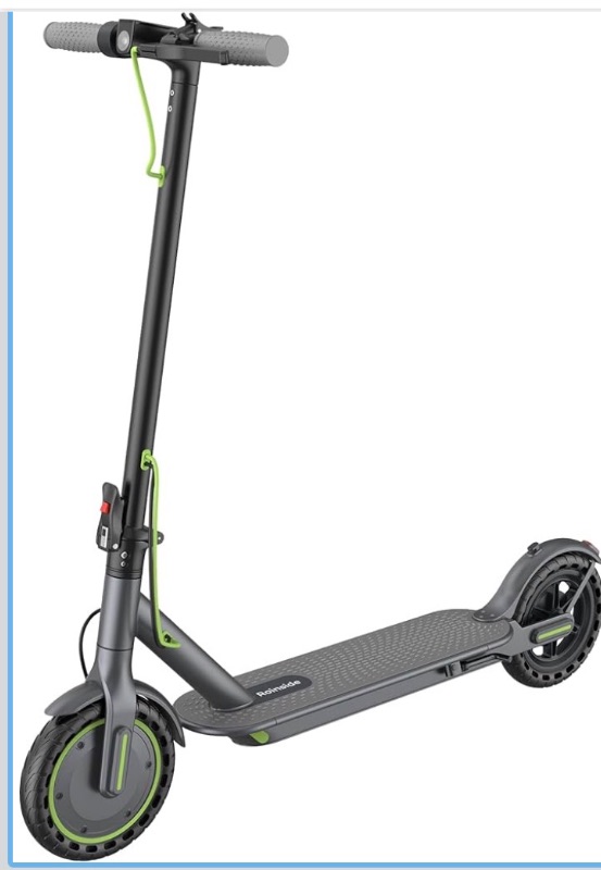 View 1 of **NEEDS CHARGER**
Electric Scooter - 8.5"/10''/14'' Solid Tires, 350W/500W Motor, Up to 19/22MPH& 16/21/23/24Miles Long-Range Portable Commuting Scooter for Adults with Double Braking System, App