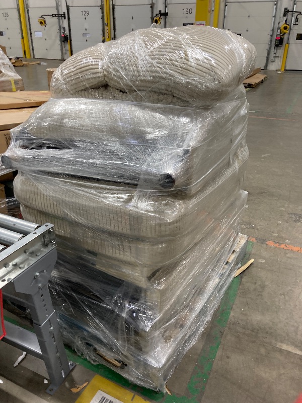 Photo 1 of 101" Corduroy Sofa,24" Extra Deep Seat Couch with Wide Storage Armchair,Comfy Upholstered Oversized Loveseat with Cup Holder,2 Pillows,Beige