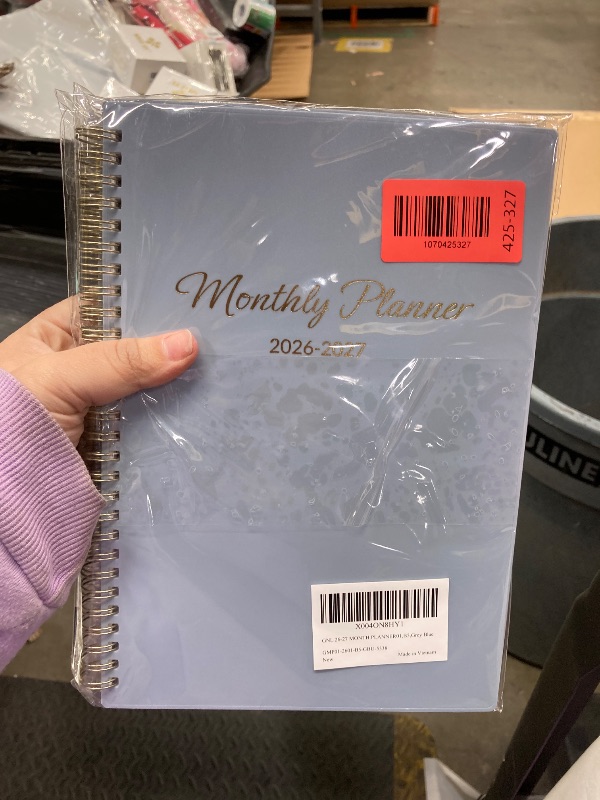 Photo 1 of ****** 2 PACK****** GNL Monthly Planner 2026-2027, 2 Year(27 Months) Calendar Planner, Oct. 2025 - Dec 2027, 7" x 10" Monthly Spreads & Yearly Planner, Perfect for School Office Home Planning, Blue