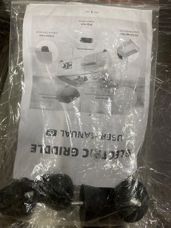 Photo 1 of ******* HAVE OIL****** IRONWALLS Commercial Electric Griddle 22”, 3000W Electric Flat Top Griddle Grill Indoor with 122~572? Adjustable Temperature Control, Non-stick Stainless Steel Teppanyaki Grill for Restaurant, Hotel