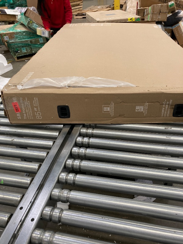 Photo 1 of ****** NO RETURN *******NO REFUND ******* Samsung 85-Inch Class The Frame Pro LS03FW 4K Neo QLED Mini LED Smart TV (2025 Model) Slim Fit Wall Mount Modern Frame Design with Wireless One Connect, NQ4 AI Gen3 Processor, Art Mode, Alexa Built-in