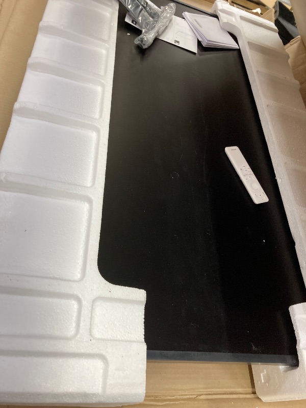 Photo 1 of ********NO RETURN*****NO REFUND********* MISSING CABLE*******Samsung 43-Inch Class The Frame LS03F 4K QLED Smart TV (2025 Model) Slim Fit Wall Mount, Modern Frame Design, NQ4 AI Gen2 Processor, Art Mode, Artful Picture Quality, Samsung Vision AI, Alexa Bu