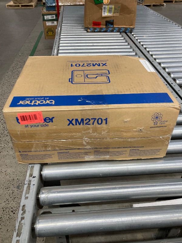 Photo 1 of ***CRACKED**NON FUNCTIONAL***Brother XM2701 Sewing Machine, Lightweight, Full Featured, 27 Stitches, 6 Included Feet***CRACKED***NON FUNCTIONAL***