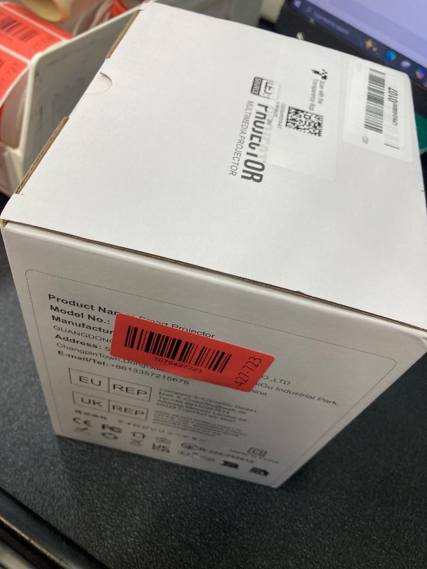 Photo 1 of ?Auto Focus&1080P?Magcubic Mini Smart Projector with 4K Support, Portable Projector with Wifi and Bluetooth, 5W Speaker, Built in Apps, Voice Control, Outdoor Movie Projector