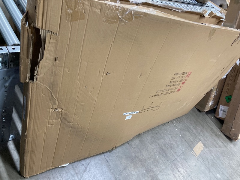 Photo 1 of **Missing legs**Camaflexi Mid Century Modern Abstract Shaped Coffee Table plastic/Brown Finish.