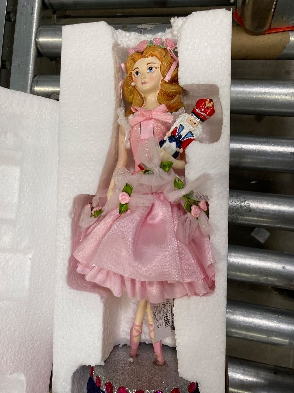 View 3 of **HEAD BECAME UPGLUED**Kurt Adler 15" Hollywood Nutcrackers™ Clara Nutcracker. FIGURINE