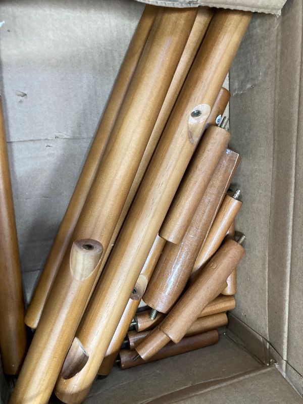 Photo 1 of **PARTS ONLY**Olpchee Solid Wood Coat Rack - Freestanding Coat Hat Rack Stand with 14 Hooks, Clothes Rack Heavy Duty Space Saving Entryway Coat Tree Hanger Rack for Coats Jackets Hats Bags, Adjustable Height