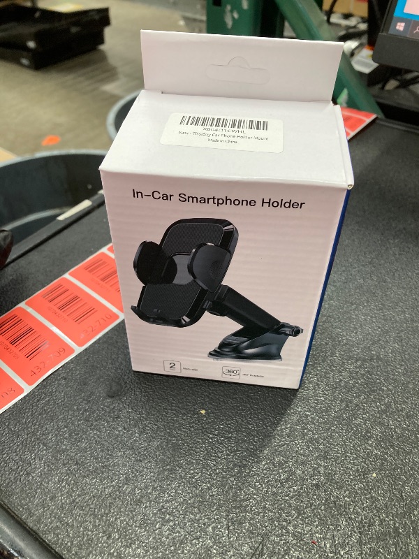 Photo 1 of [Military-grade Construction] Phone Holders for Your Car?Upgraded Suction & Clip?Cell Smartphone Mount Universal Windshield Dashboard Vent Stand Truck Cradle for iPhone 17 Pro Max 16 15 Samsung