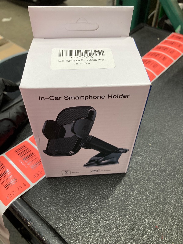 Photo 1 of [Military-grade Construction] Phone Holders for Your Car?Upgraded Suction & Clip?Cell Smartphone Mount Universal Windshield Dashboard Vent Stand Truck Cradle for iPhone 17 Pro Max 16 15 Samsung