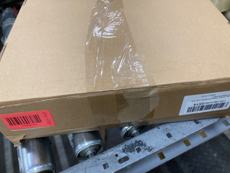 Photo 1 of [ Timer ] 6 Ft Pop Up Christmas Tinsel Tree, Green Collapsible Christmas Tree with 50 Colorful Light 16 Candy 10 Ball 4 Snowflake Merry Christmas Bow DIY Ornaments Battery Operated Xmas Decor Indoor