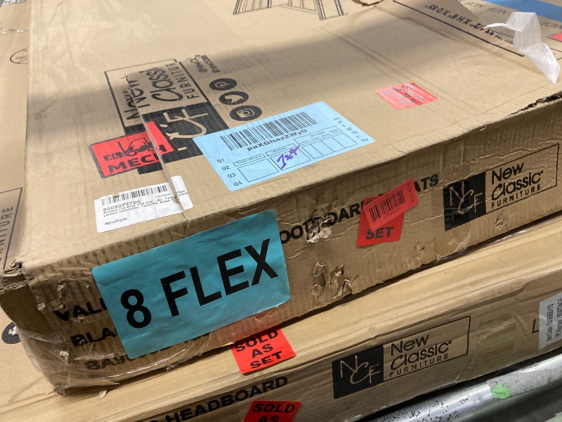 Photo 1 of **THIS CONTAINS 2 BOXES***NEW CLASSIC HOME FURNISHINGS STORE THE NEW CLASSIC VALENTINO WOOD KING BED IN BLACK