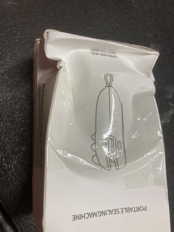 Photo 1 of 2Pcs Mini Bag Sealer with Cutter and Magnet,Bag Sealer Mini,Portable Handheld 2 in 1 Rechargeable Food Bags Sealer for Sealing and Cutting,Heat Sealers for Plastic Bags Snack Bag Food Storage