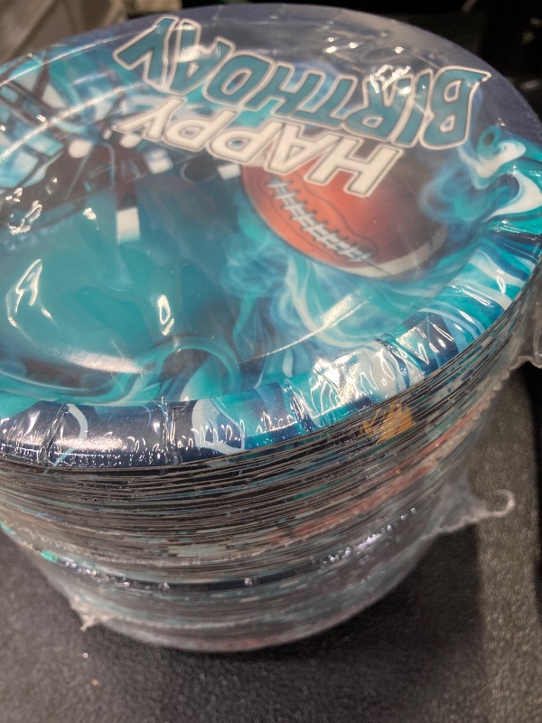 Photo 1 of  Football Plates  Party Decorations,