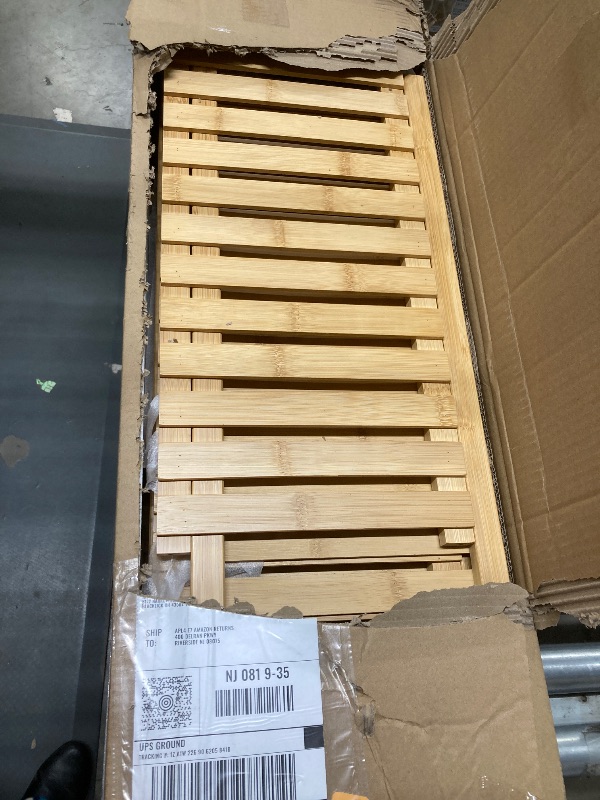 Photo 1 of **NOTE: THE PHOTO AND DESCRIPTION ARE SIMILAR**VEVOR 6-Tier Bamboo Shelf, Open Wood Bookshelf, Display Storage Rack Organizer, Freestanding Flower Plant Stand, Multifunctional Bamboo Bookshelf Ideal for Bathroom, Bedroom, Office, Study, Natural
