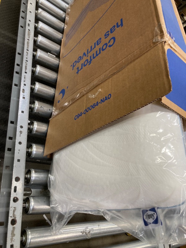 View 2 of **NOTE: THE PHOTO AND DESCRIPTION ARE SIMILAR**Sealy Dreamlife King Size Memory Foam Cooling Pillow with Surface Guard Technology, Removable Machine-Washable Cover, 1 Year Limited Warranty, White