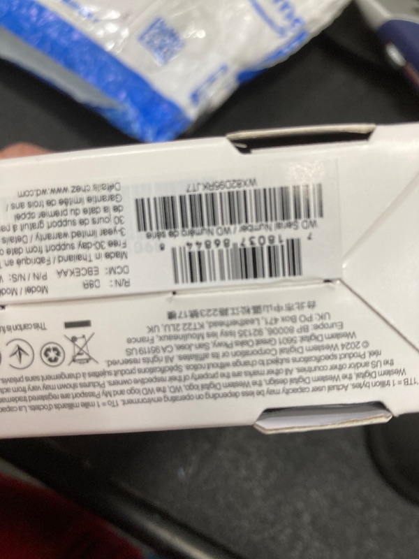 Photo 1 of **FACTORY SEALED EYE**WD 5TB My Passport, Portable External Hard Drive, Black, backup software with defense against ransomware, and password protection, USB 3.1/USB 3.0 compatible - WDBPKJ0050BBK-WESN