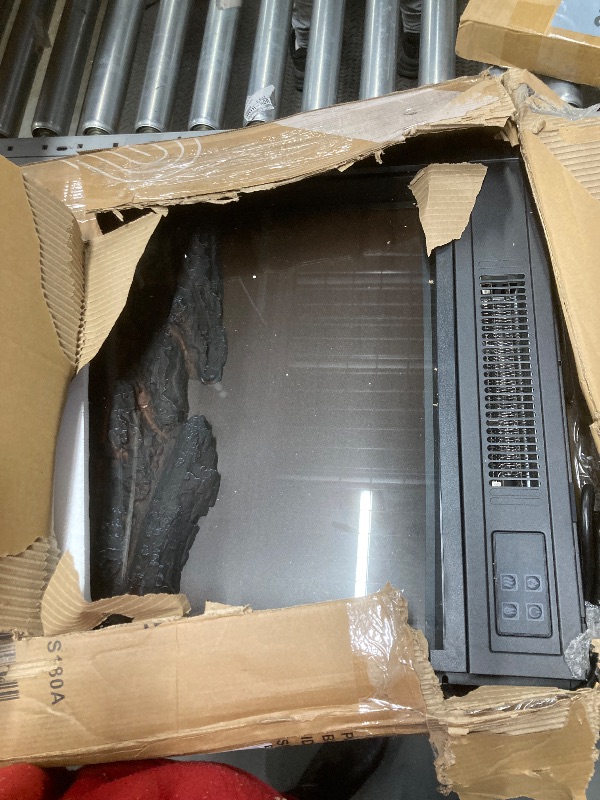 Photo 1 of **NOTE: THE PHOTO AND DESCRIPTION ARE SIMILAR** 23" Electric Fireplace Insert, Recessed Fireplace Heater with Low Noise, Remote Control with Timer, Touch Screen, Adjustable Flame Brightness, 23.6" L *17.7" H
