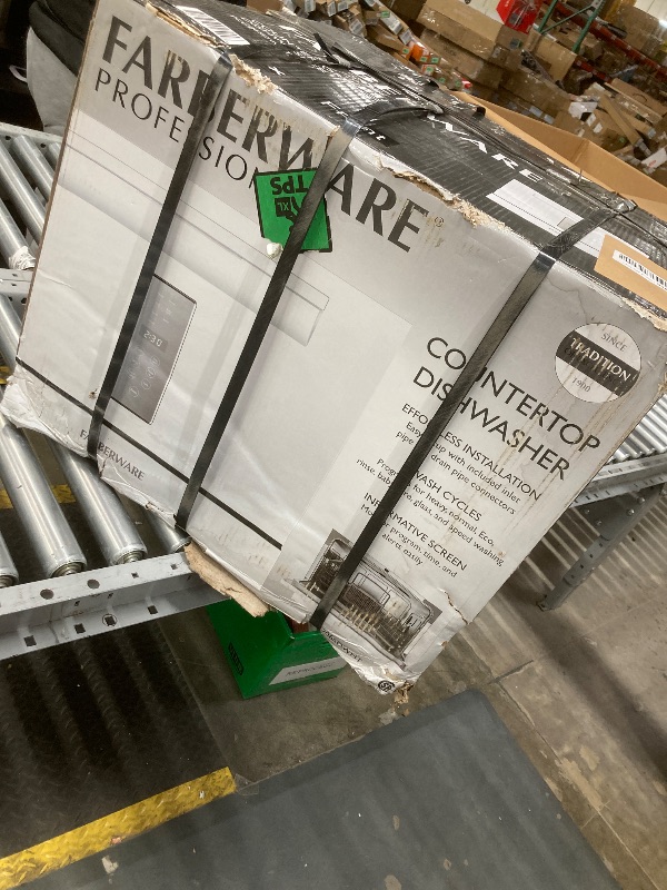 Photo 1 of **FACTORY SEALED EYE** Farberware Compact 6-Place Setting Dishwasher - Portable Mini Countertop Dishwasher with 7 Wash Programs - Perfect for Small Spaces Like Apartment, Dorm, Boat, Camper/RV