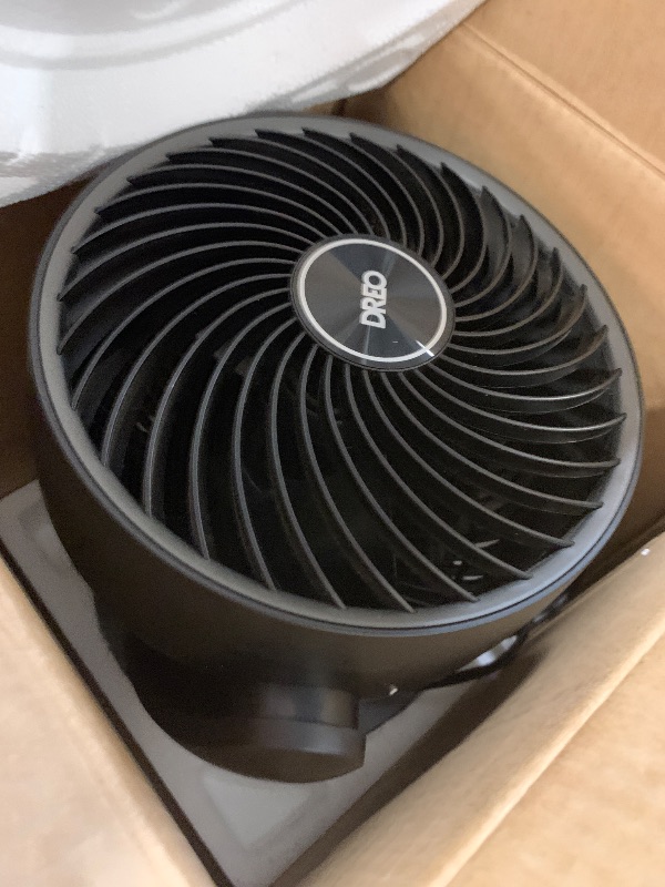 Photo 1 of ***FINAL SALE/NO RETURN, VIEW NOTES*** Dreo Fan for Bedroom, 13-Inch Oscillating Table Air Circulator Fan for Whole Room, 120° Tilt Adjustment, 28dB Ultra-Quiet, 70ft Powerful Airflow, 4 Speeds Desk Fans with Remote for Home, Office
