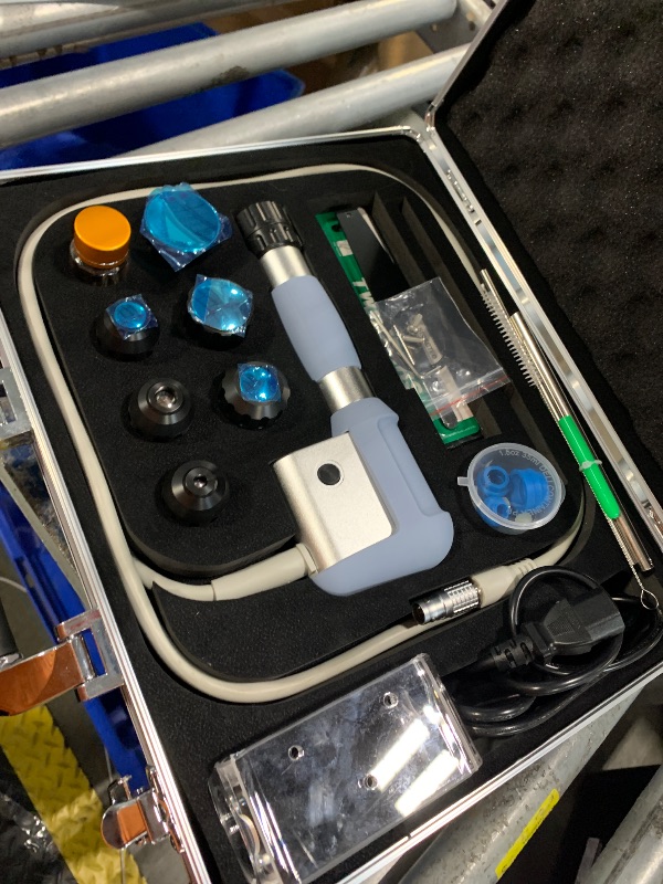 Photo 1 of ****DOES NOT POWER ON**** 2026 MODOY Shockwave Therapy Machine for Joint/Muscle Pain Relief, FSA/HSA Eligible Shockwave Therapy, Non-Invasive Extracorporeal ESWT Shock Wave Therapy Device, Ideal for Home & Clinical Use(White)